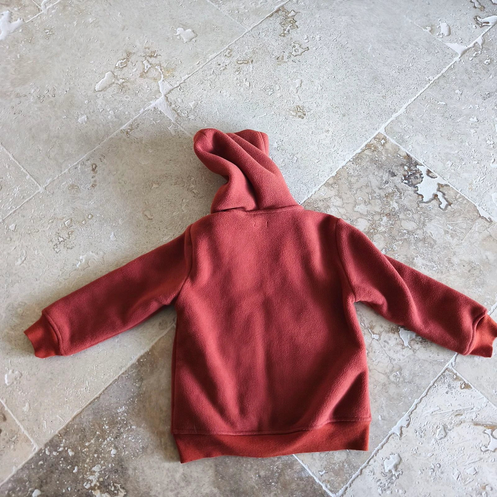 Warme terracotta vest voor jongens van 6 jaar van merk GEMO – photo 7